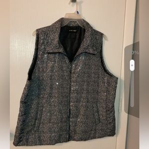 AC-TIV-OLOGY SEQUIN VEST 1XL
